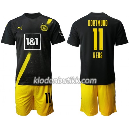 Borussia Dortmund Marco Reus 11 Barn Bortedraktsett 2020-2021 Kortermet (+ Korte bukser)
